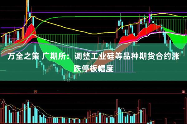 万全之策 广期所：调整工业硅等品种期货合约涨跌停板幅度
