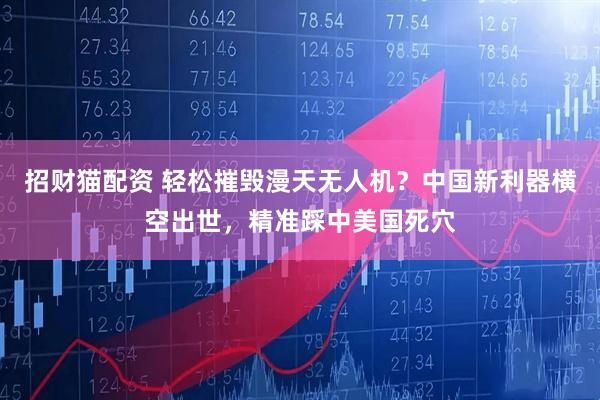 招财猫配资 轻松摧毁漫天无人机?中国新利器横空出世,精准踩中美国死穴
