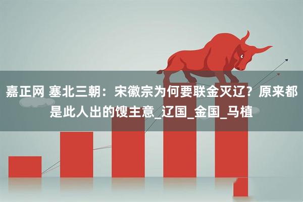 嘉正网 塞北三朝：宋徽宗为何要联金灭辽？原来都是此人出的馊主意_辽国_金国_马植